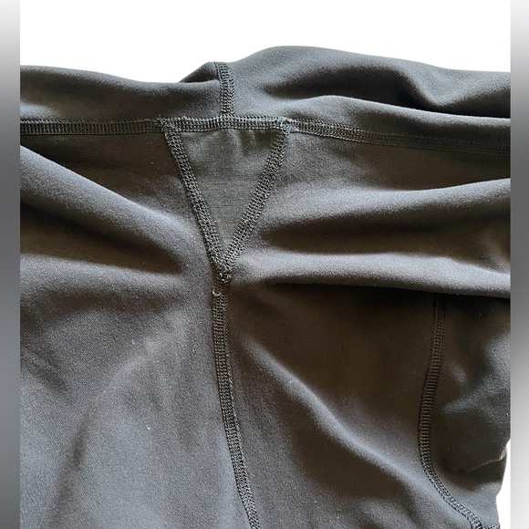 Lululemon Black White Leggings Size 6 - Picture 4 of 13